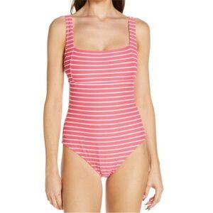Sea Level Pink Square Neck Underwire
Swimsuit Nwot $130